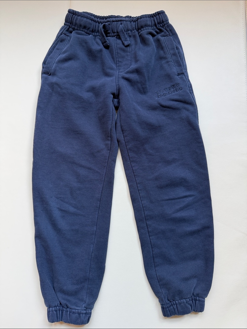 Zara Boys Kids Navy Blue Jogger Sweatpants